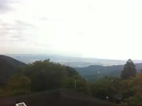 大山阿夫利神社の景色