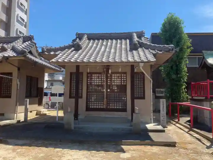 阿沼美神社の本殿・本堂