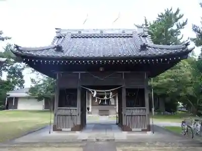 津毛利神社の山門