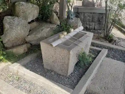 檜尾神社の手水舎