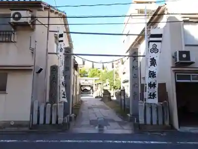 廣瀬神社の山門・神門