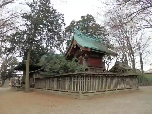 (下館)羽黒神社の本殿・本堂