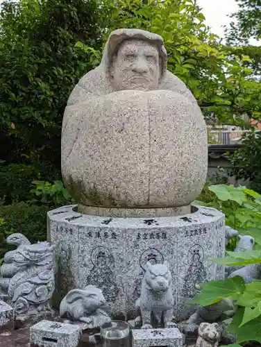 法輪寺の像