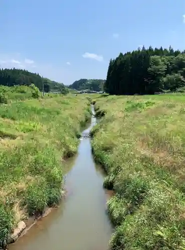 坪沼八幡神社の自然
