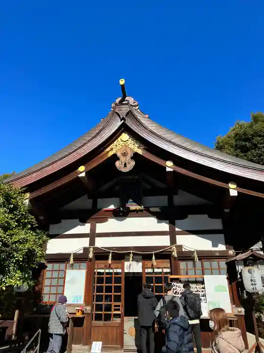 三輪神社の本殿・本堂