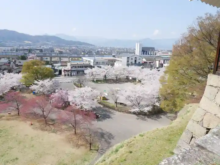 眞田神社の自然