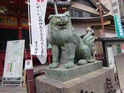 浅草神社の狛犬