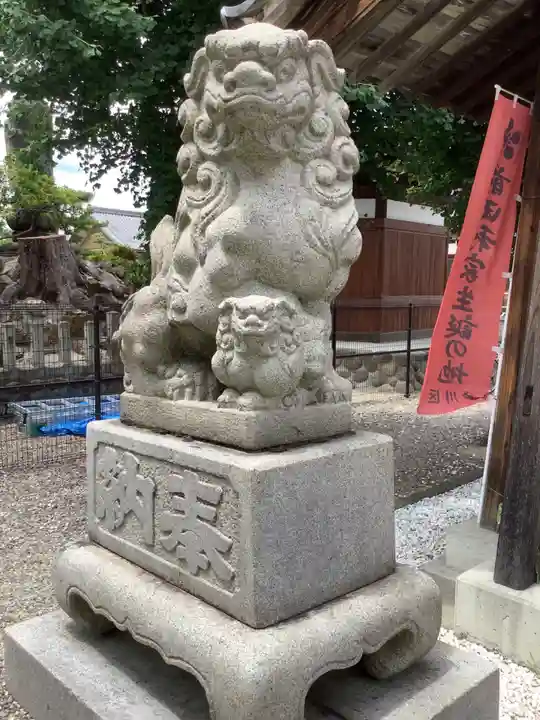 神明社(荒子神明社)の狛犬