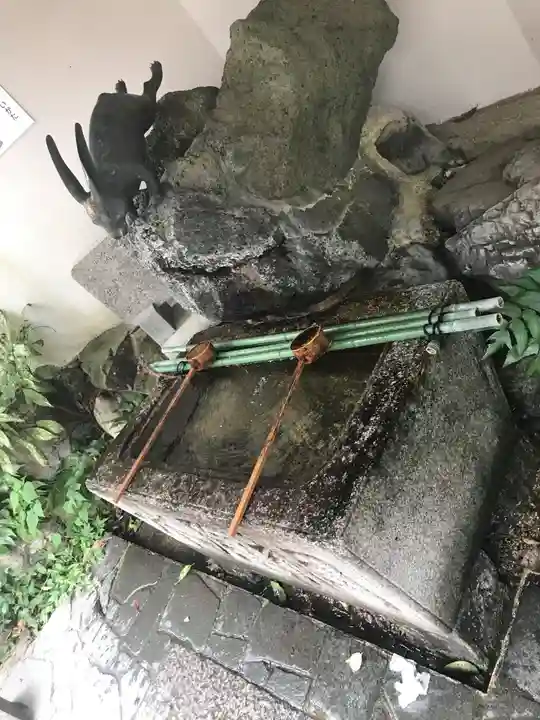 宇治神社の手水舎