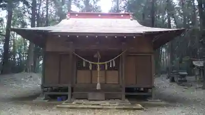 鹿島神社の本殿・本堂