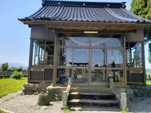 大清水神社の本殿