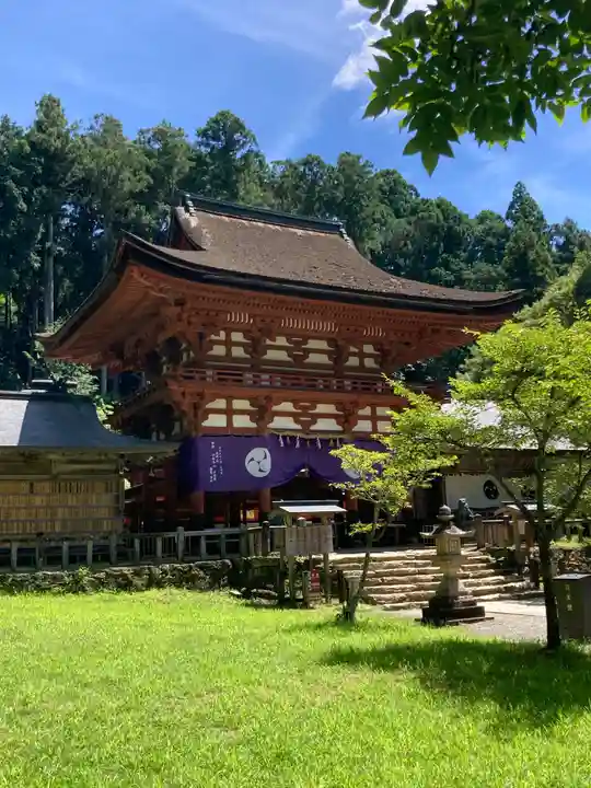 丹生都比売神社の山門・神門