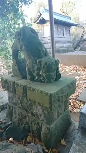 熊野神社の狛犬