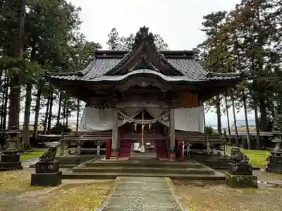 守りの神　藤基神社の本殿