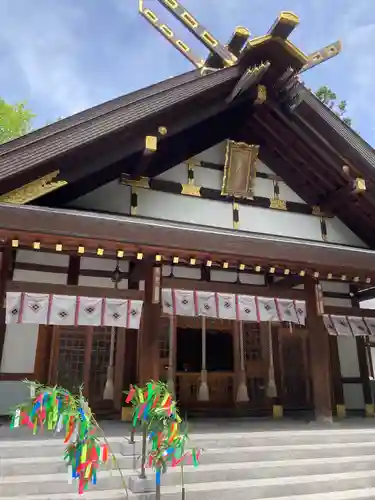 新琴似神社の本殿