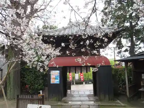 長建寺の山門