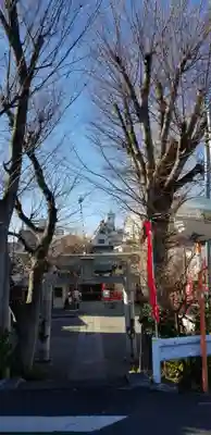 福森稲荷神社の鳥居