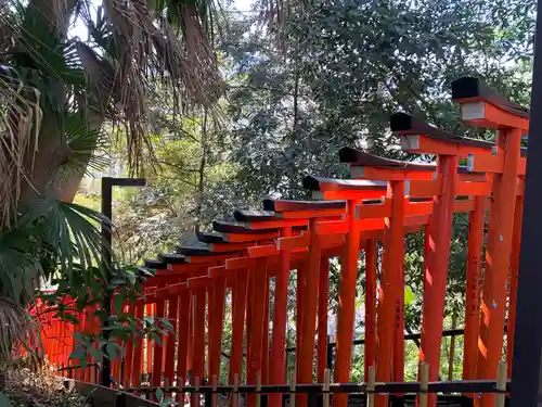 山王稲荷神社の鳥居