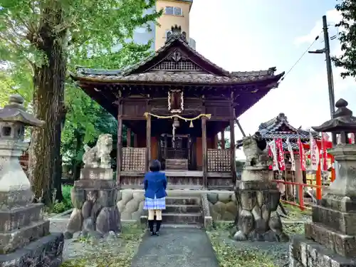 加納八幡神社の本殿・本堂