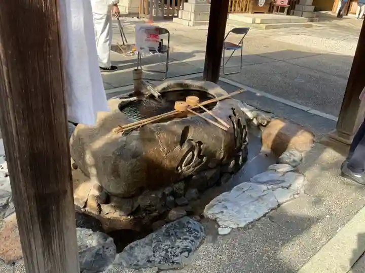 素盞男神社の手水舎