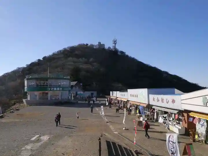 筑波山神社の周辺