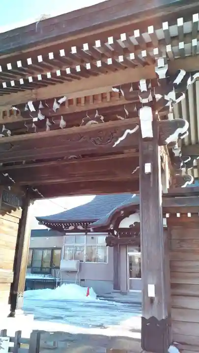 北栄寺の山門・神門