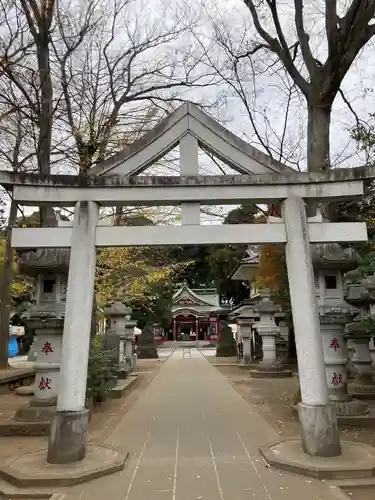 日枝神社水天宮の鳥居