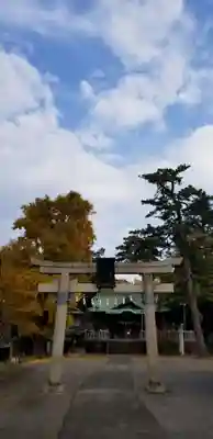 大曽根八幡神社の鳥居