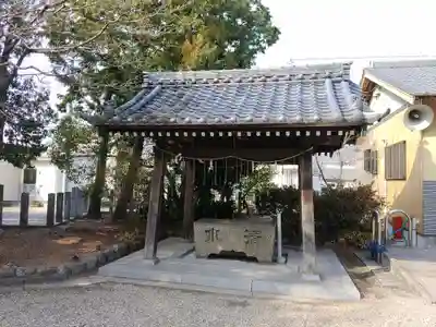 篠目八幡宮の手水舎