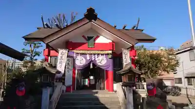 元郷氷川神社の本殿・本堂