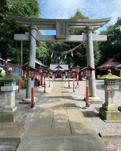 薬師寺八幡宮の鳥居