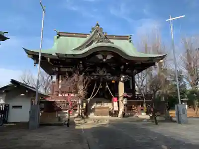 諏訪神社の本殿・本堂
