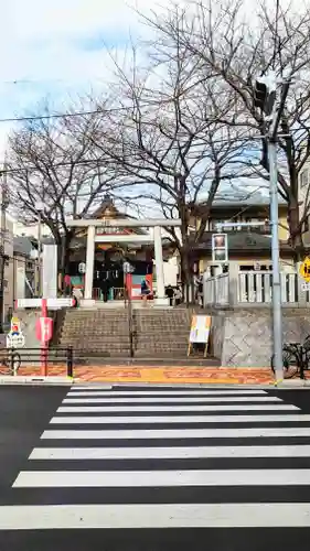 浅草富士浅間神社の鳥居