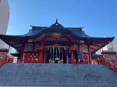 花園神社の本殿・本堂