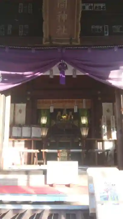 亀戸浅間神社の本殿・本堂