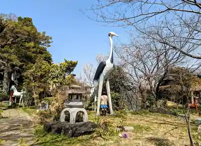 稲荷神社の像