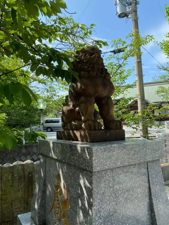 宮地嶽神社の狛犬