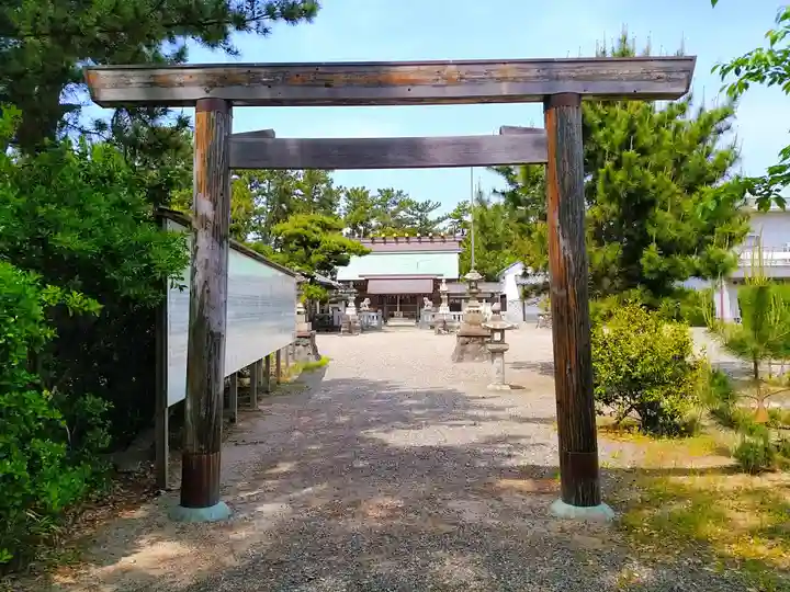 神明社(西之口神明社)のその他建物
