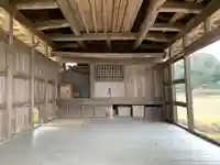 天王社の本殿・本堂