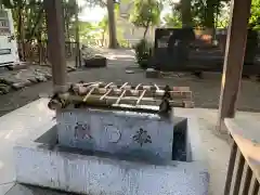 前鳥神社の手水