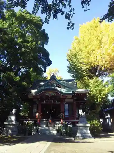 柴又八幡神社の本殿・本堂