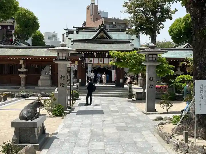 櫛田神社の庭園