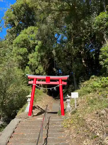 村山浅間神社の鳥居