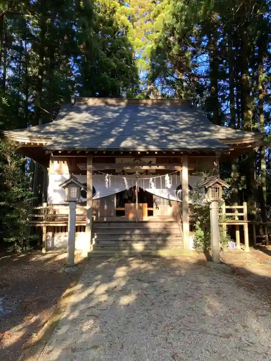 那須愛宕山鎮座 高久神社の本殿・本堂