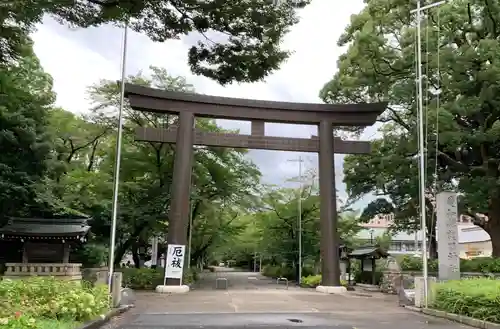 愛知縣護國神社の鳥居