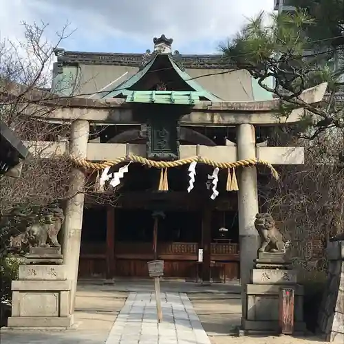 菅大臣神社の鳥居