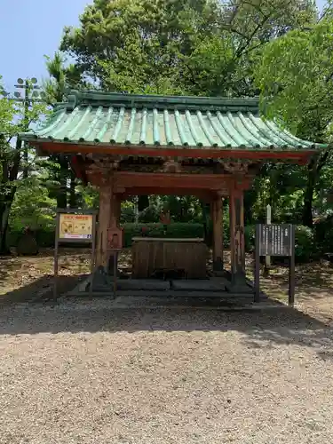 増上寺の手水舎