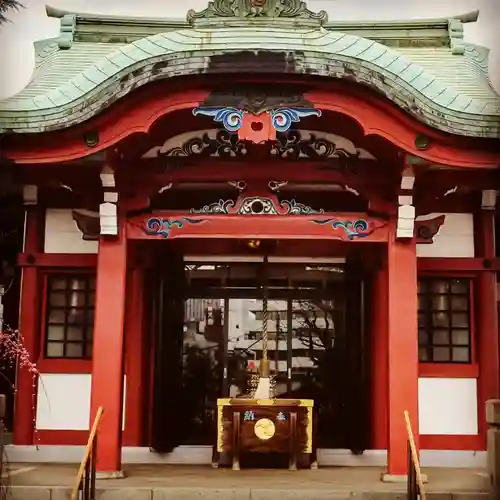 筑土八幡神社の本殿・本堂