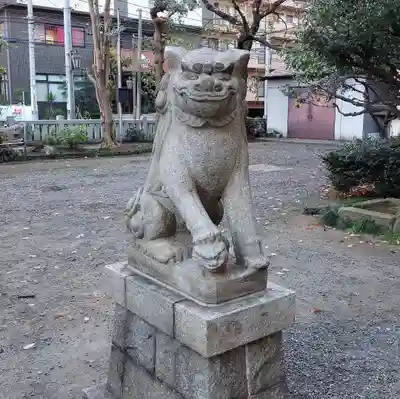 御園神社の狛犬