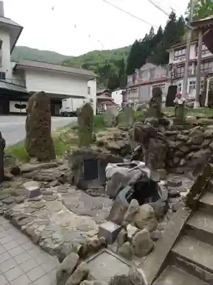 湯前神社の周辺